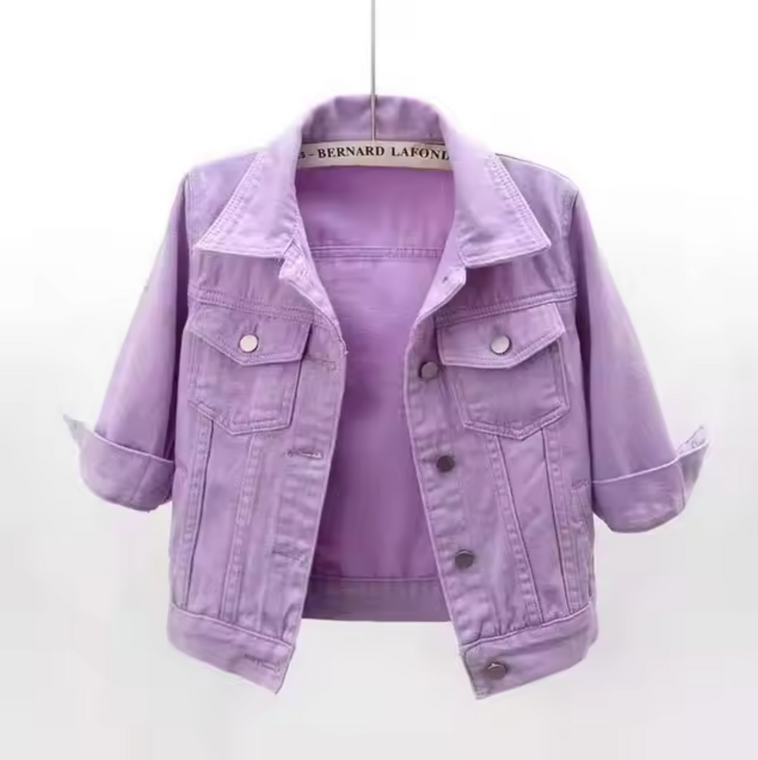 R&B | Buntes Jeansjacke