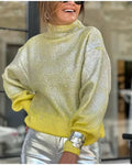 R&B | Funkelnder Gradient Strickpullover