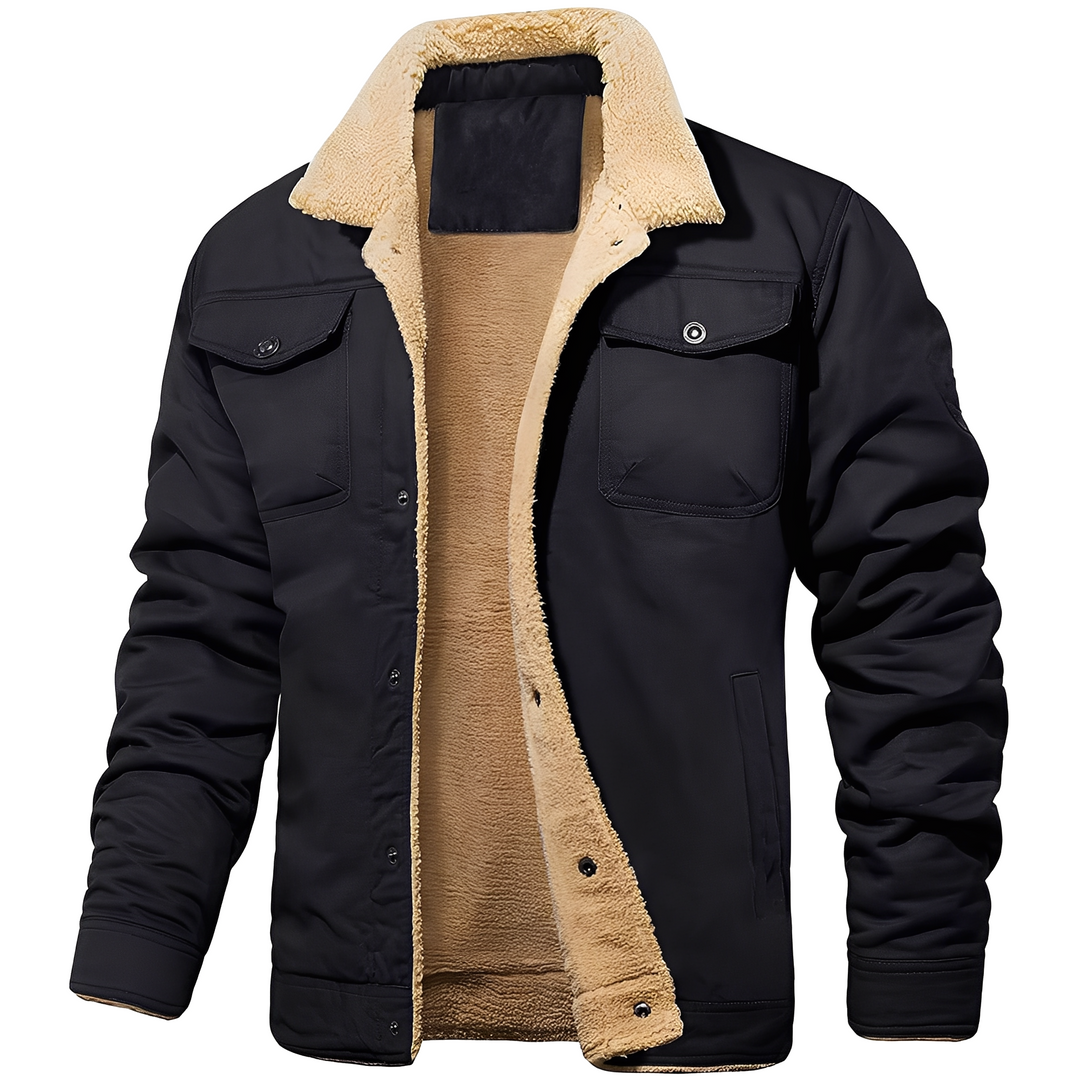 R&B | Freizeitjacke aus Fleece-Twill für Herren