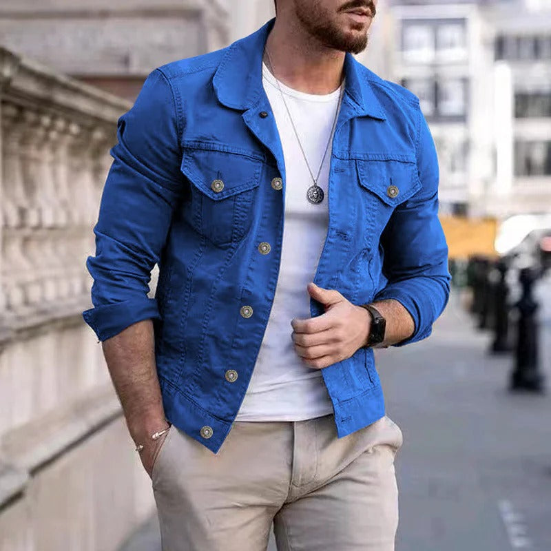 R&B | Klassische Jeansjacke für Herren David