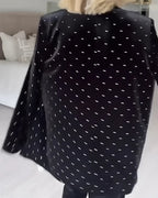 R&B | Diamant Samt Blazer