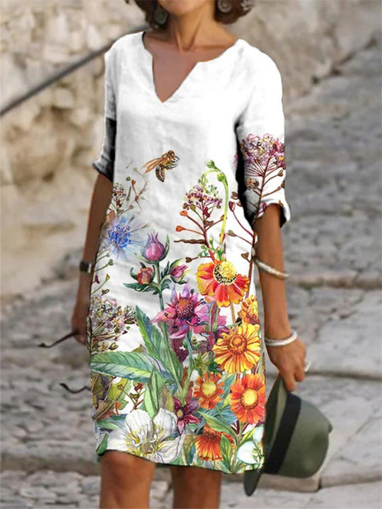 R&B | Bezauberndes Kleid mit Blumenmuster