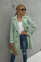 R&B | Lässiger langer Trenchcoat - Stilvoll & Warm