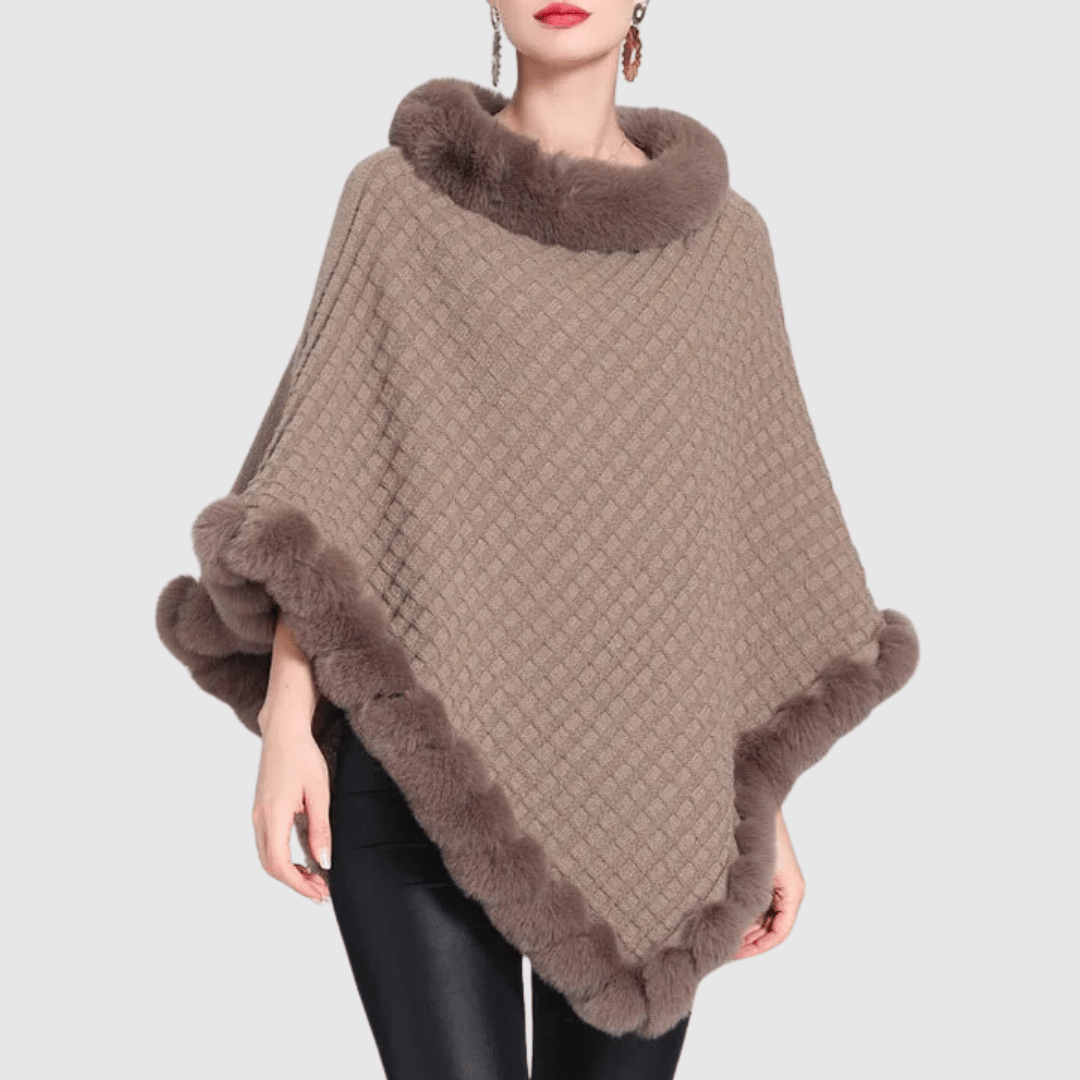 R&B | Weich Gewebter Poncho
