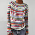 R&B | Klassischer Damenpullover mit Muster