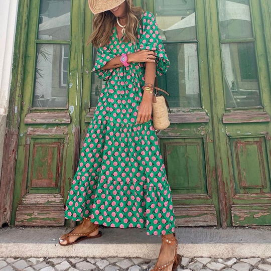 Heidi-Mode | Grünes Sommerkleid
