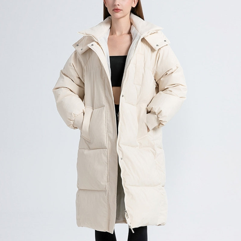 R&B | Lange Pufferjacke