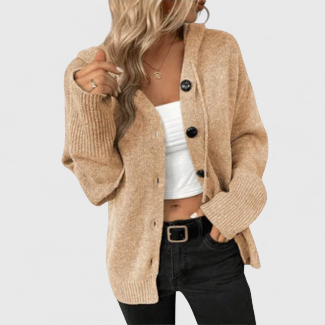 R&B | Klassischer Cardigan mit Knöpfen