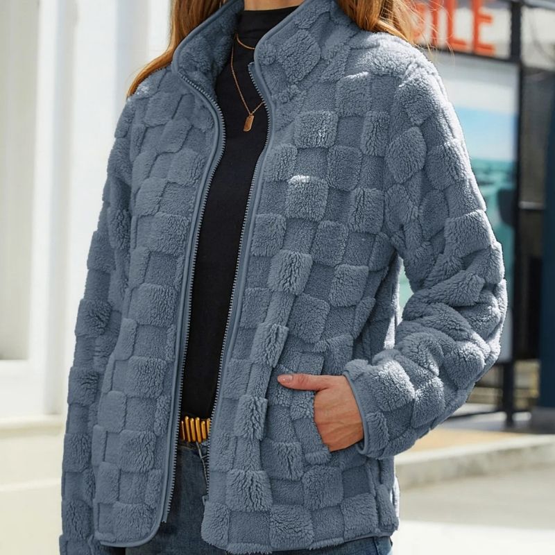 R&B | Karierte Winterjacke für Damen