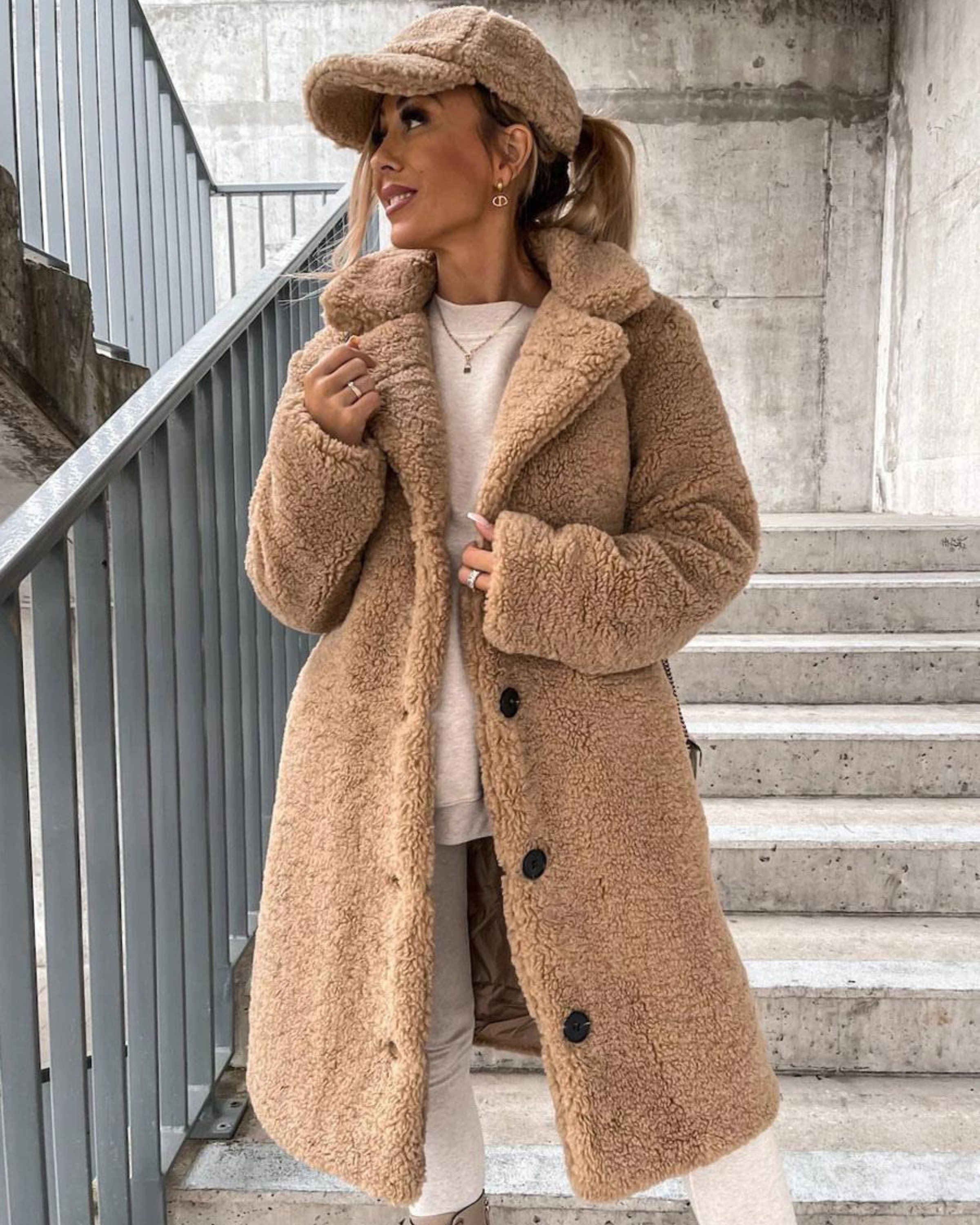 R&B | Supreme Soft Teddy Coat
