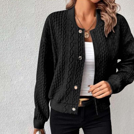 R&B | Gestrickte Strickjacke