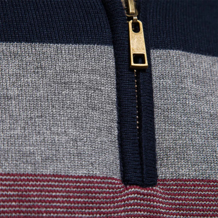 R&B | Wärmer Strickpullover mit Reißverschluss für Den Winter