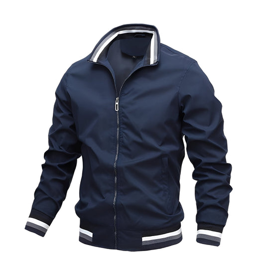 R&B | Casual Bomberjacke mit Streifen für Herren