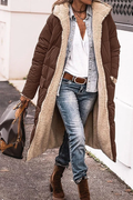 R&B | Trendige Jacke mit Kapuze und Betontem Kragen