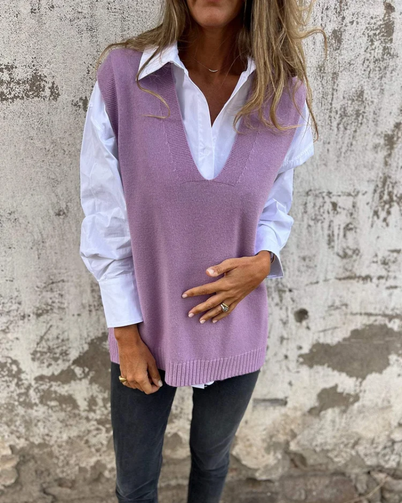 R&B | Strickpullover-Weste