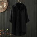 R&B | Luftige Oversize Bluse Aus Baumwolle