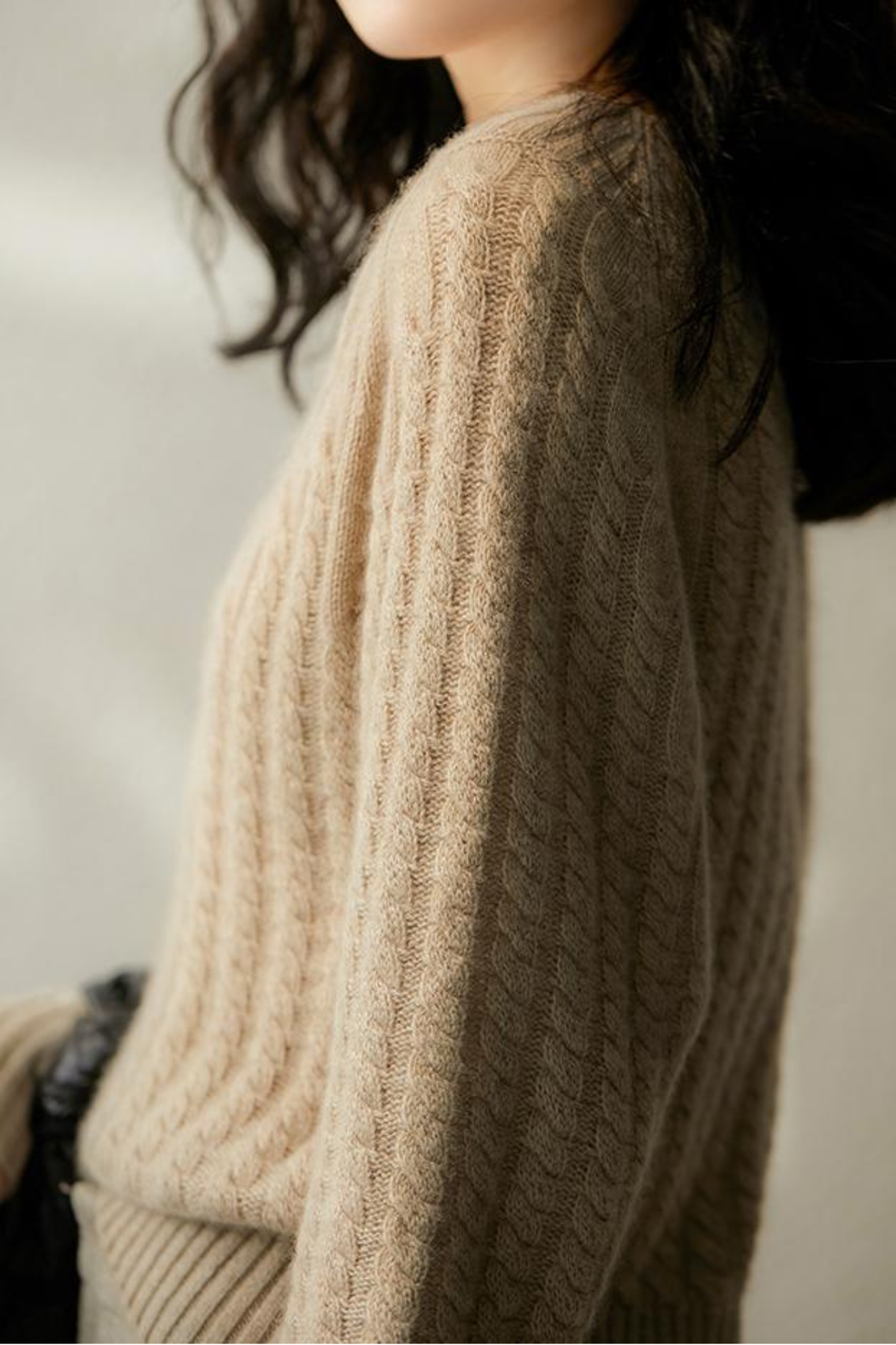 R&B | Pullover aus Strick mit V-Ausschnitt für Damen