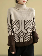 R&B | Strickpullover mit Rollkragen