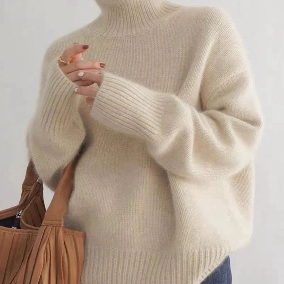 R&B | Weicher Rollkragenpullover