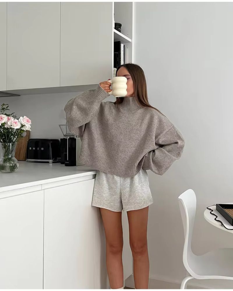 R&B | Gestrickter Wollpullover