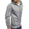 R&B | Moderne Fleecejacke mit Kapuze für Herren