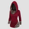R&B | Boho-Stil Damenhoodie