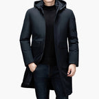 R&B | Stilvolle Winterjacke mit Kapuze für Männer
