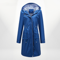 R&B | Damen Trenchcoat mit Kapuze Wasserdicht