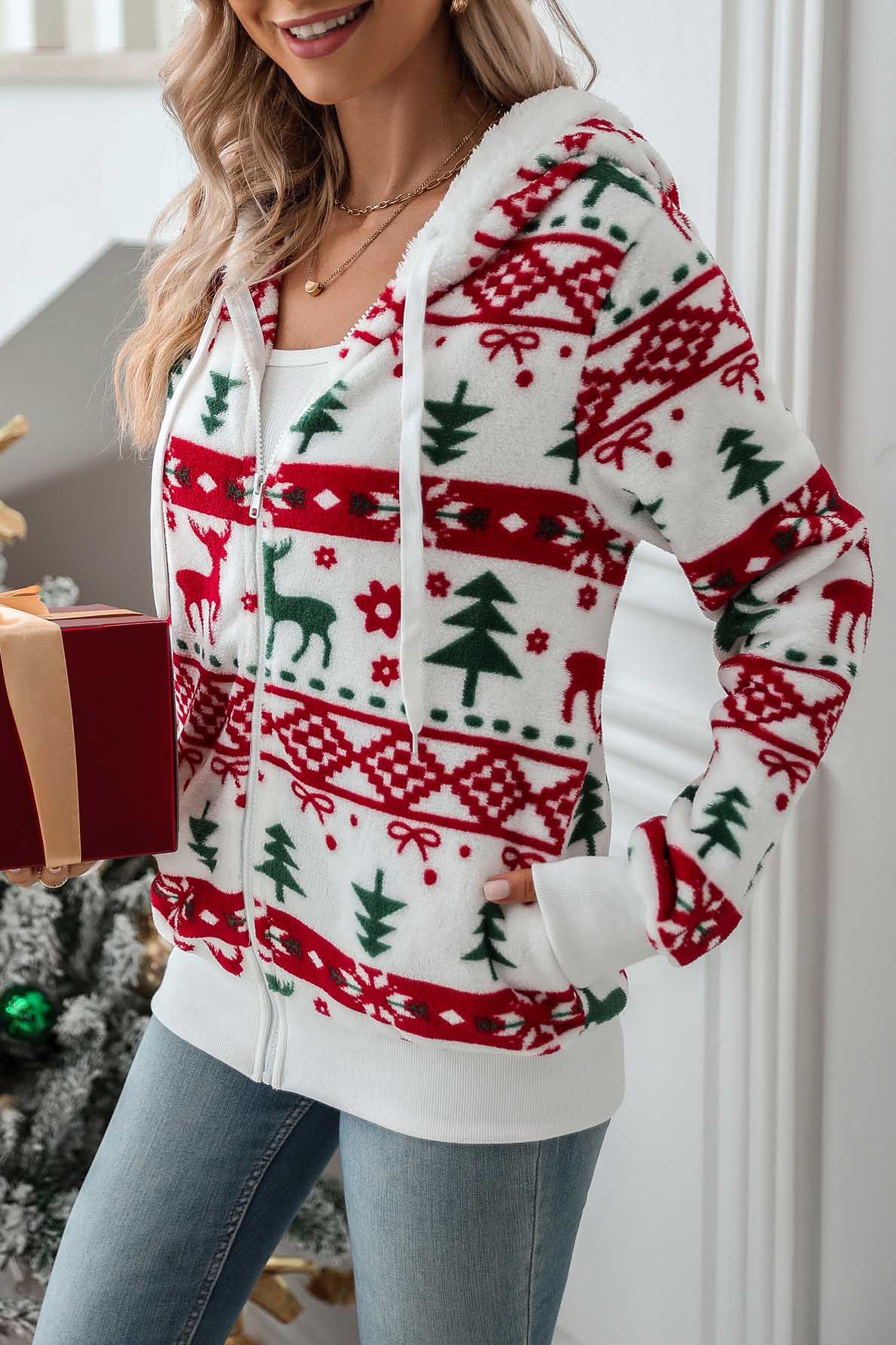 R&B | Festlicher Weihnachtscardigan