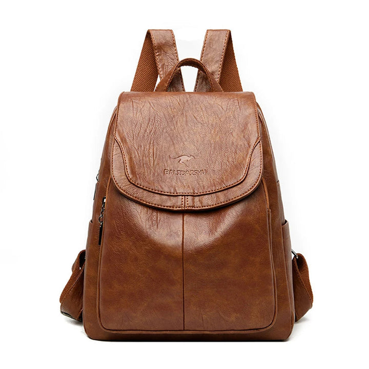 Sicherer rucksack für stilvolle Frauen