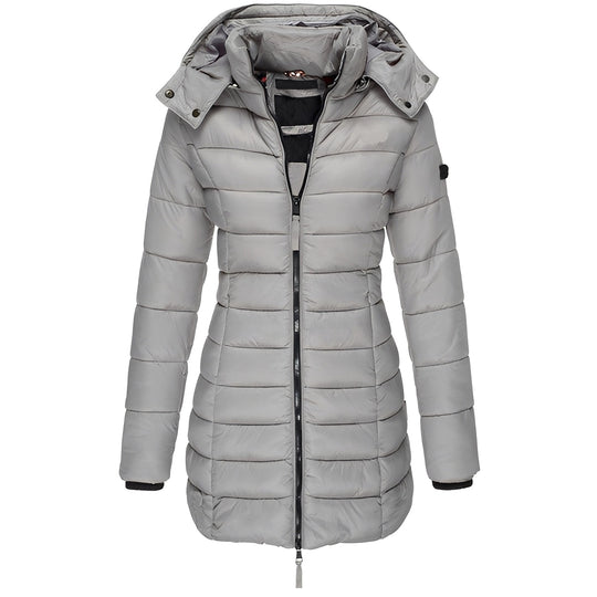 R&B | Stylische, warme, gepolsterte Jacke für Frauen