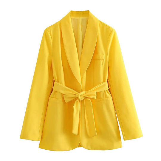 R&B | Mehrfarben Hausbekleidungsstil Blazer und Hose Set