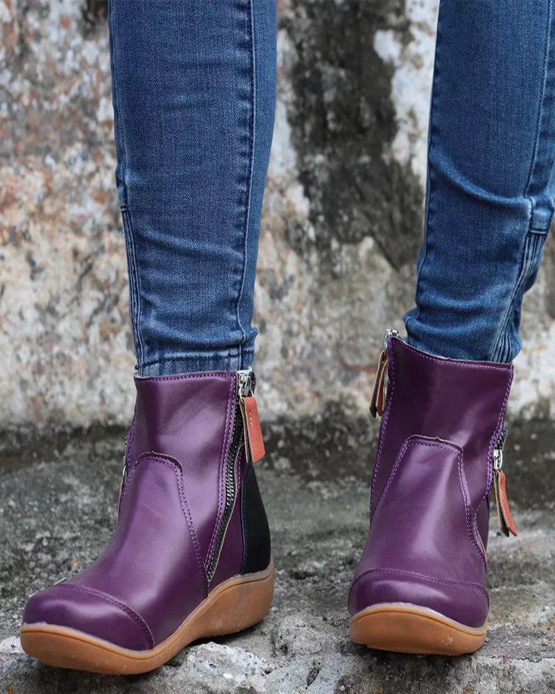 R&B | Wasserdichte Orthopädische Stiefel mit Hochwertigem Reißverschluss