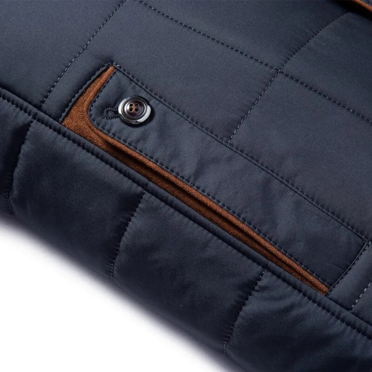 R&B | Quilted Jacke Polyester Warm, Elegant