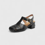 elegante Damensandalen, hochwertiges Leder. R&B R&B