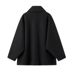 R&B | Damen Übergangsjacke Im Oversized-Stil mit Knopfverschluss