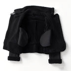 R&B | Warme Bikerjacke aus Schaffell für Frauen