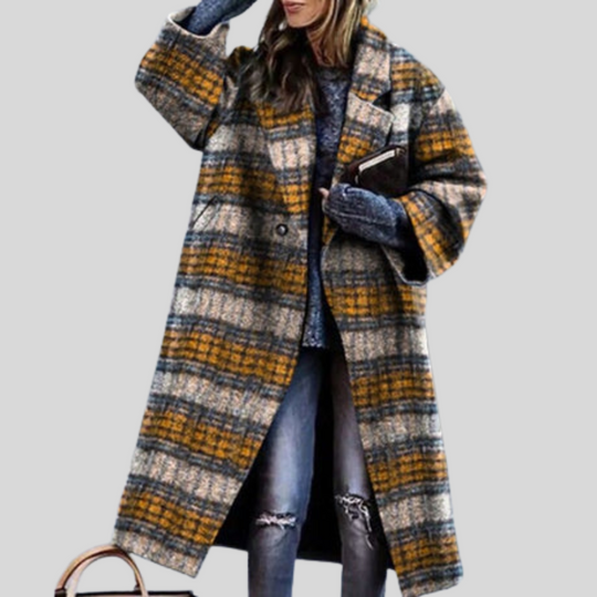 R&B | Langer Wintermantel – Karlina Warmes Layering-Stück