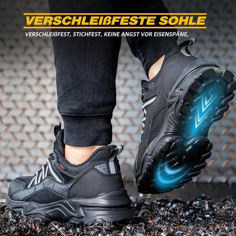 Schlagfeste, Atmungsaktive und AbriR&Bfeste Arbeitssicherheitsschuhe R&B