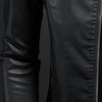 R&B | Stylische, Slim Fit Lederjacke für Männer