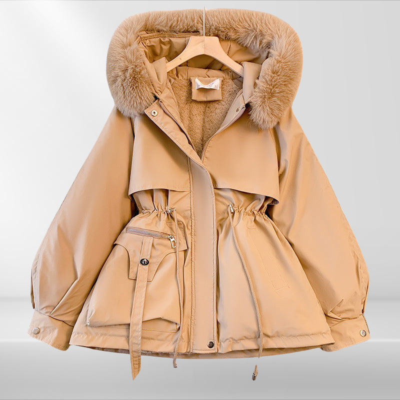 R&B | Damen-Daunenjacke mit abnehmbaren Kragen