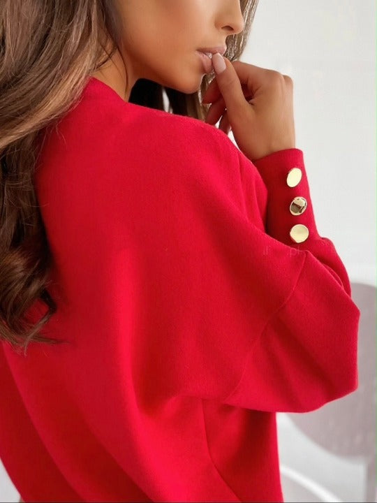R&B | Schicker Pullover mit V-Ausschnitt