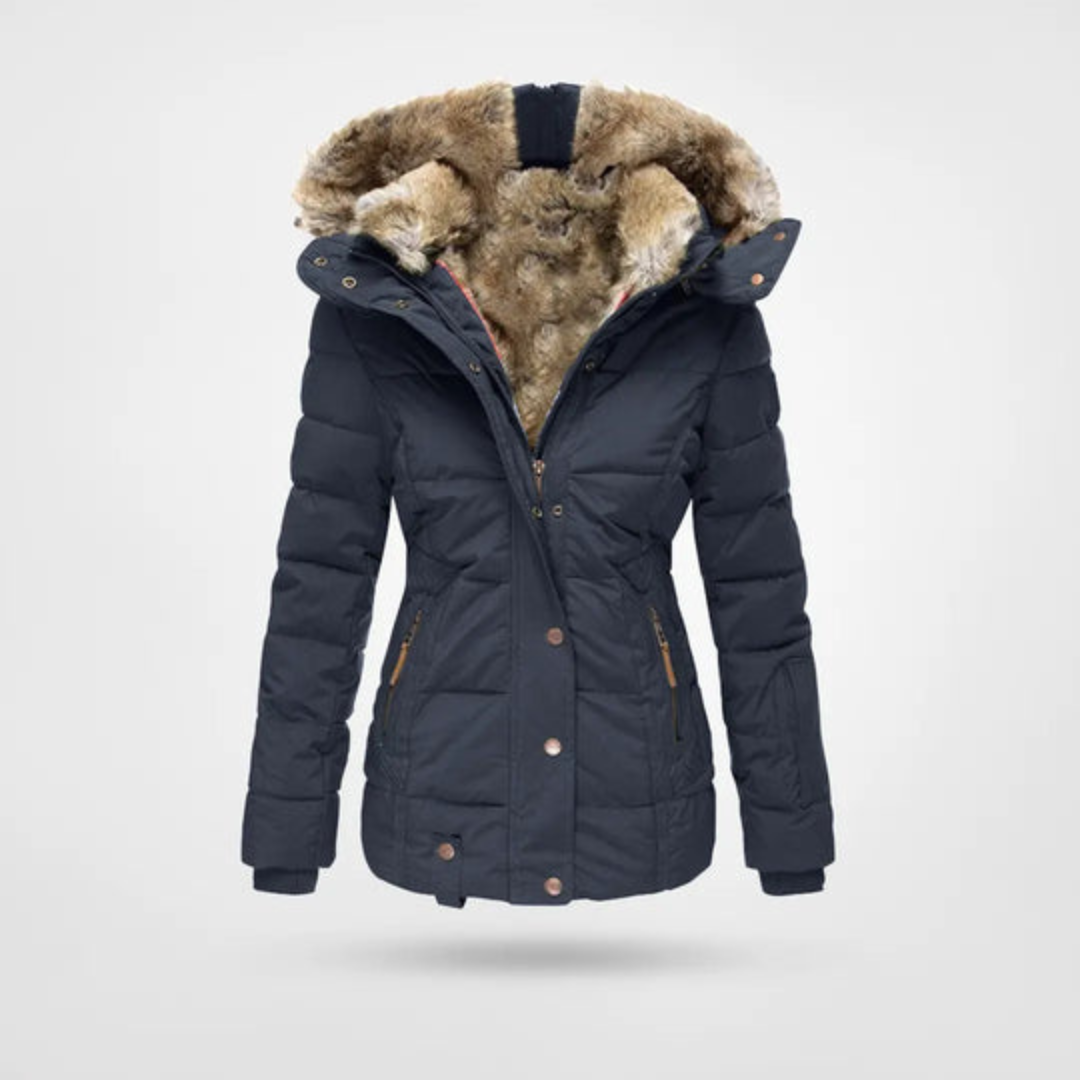 R&B | Damen Winter Puffer Parka Jacke Warm