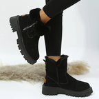 Weiche Winterstiefel mit Reißverschluss R&B R&B