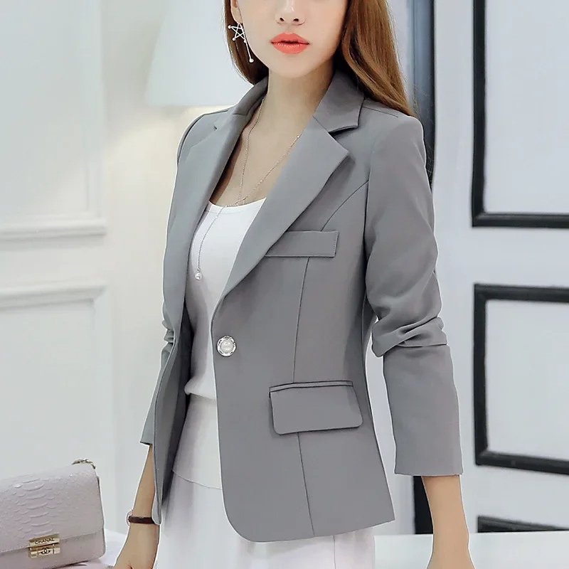 R&B | Taillierter Blazer mit Strukturierter Silhouette und Einem Knopf