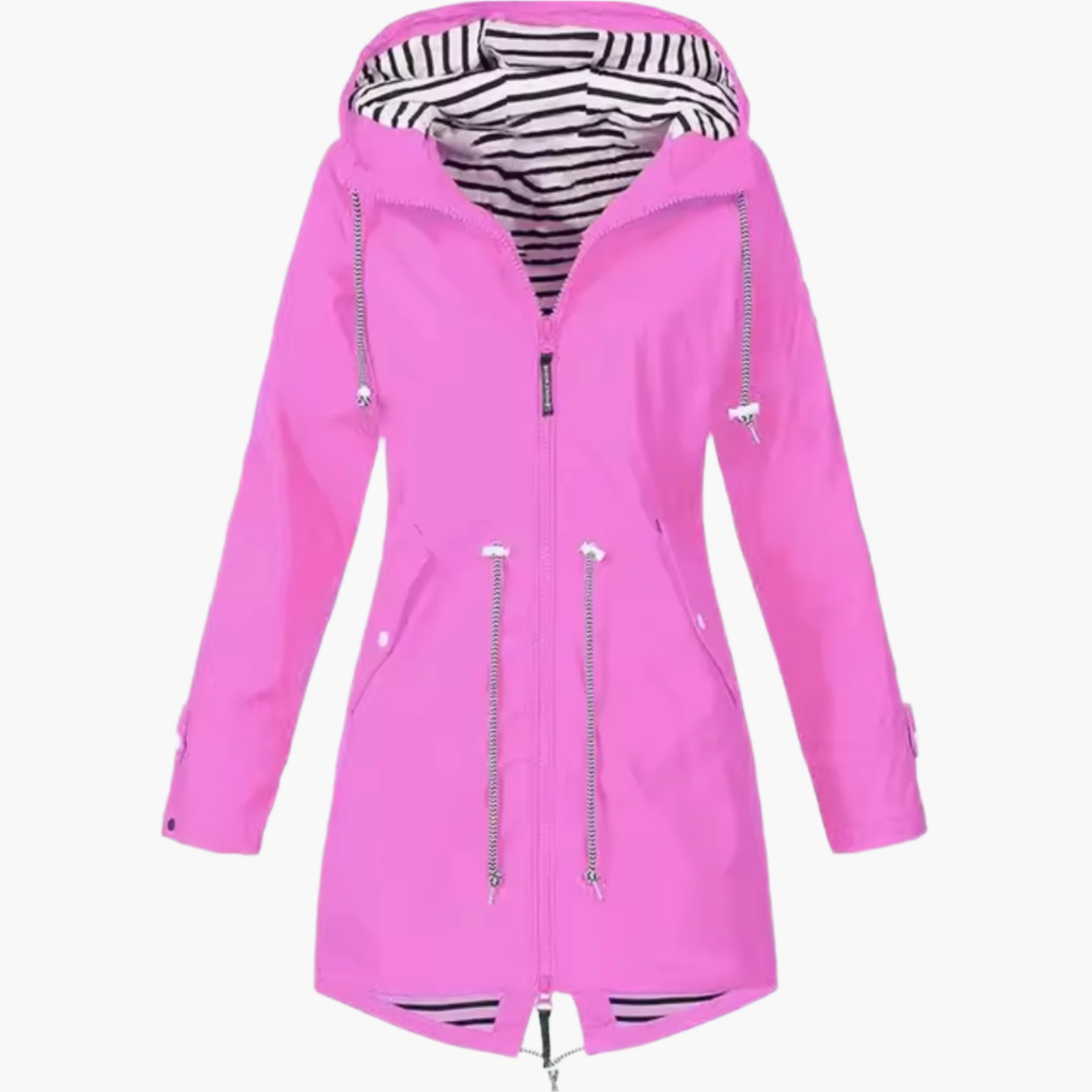 R&B | Regenjacke Outdoor Windbreaker mit Kapuze - Wasserdichte Übergangsjacke für Freizeit & Reisen