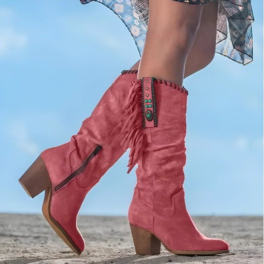 R&B | Cowboy-Stiefel aus echtem