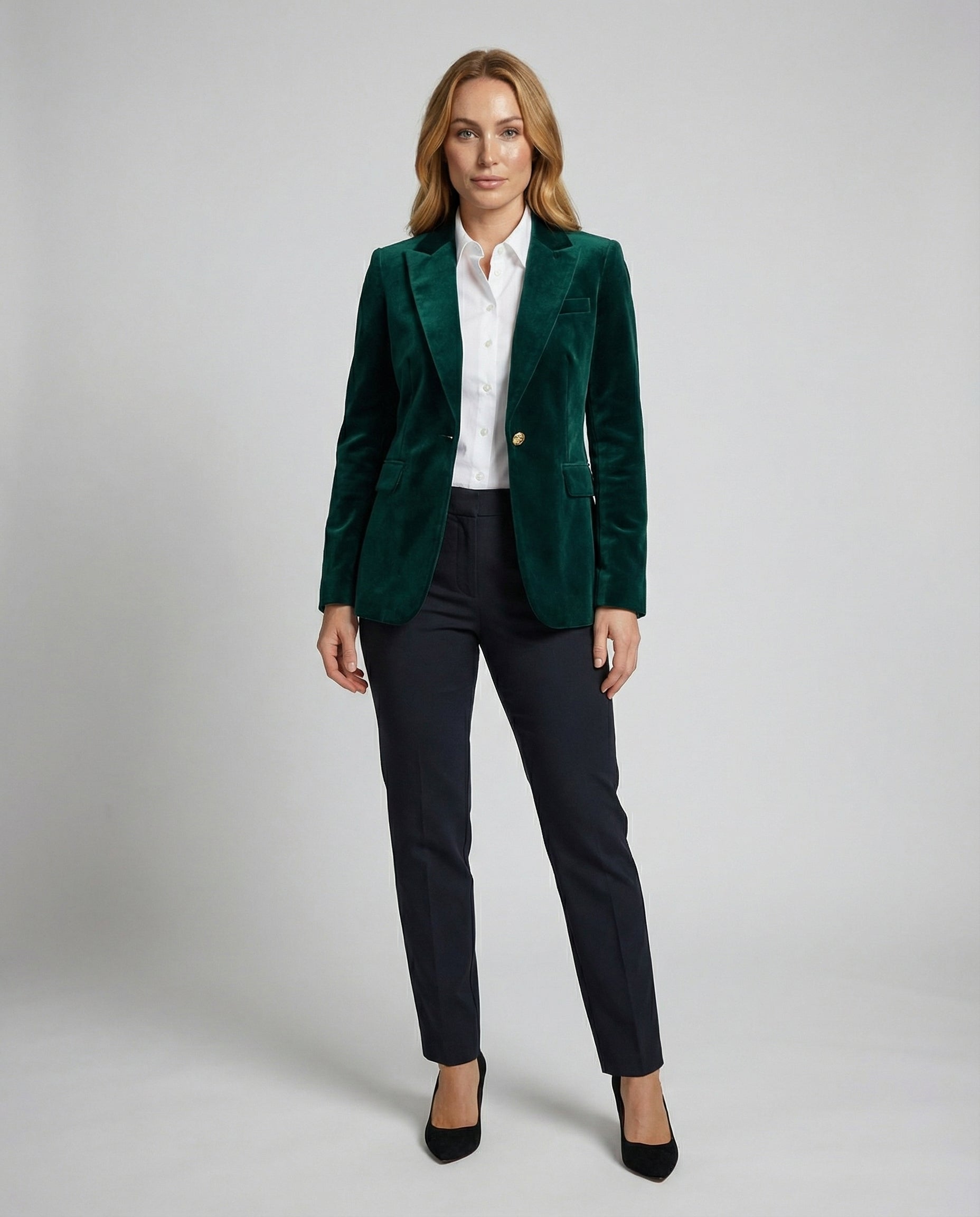 Eleganter Damen Samtblazer | R&B
