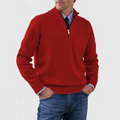 R&B | Herrenpullover Mit Halbem Reißverschluss