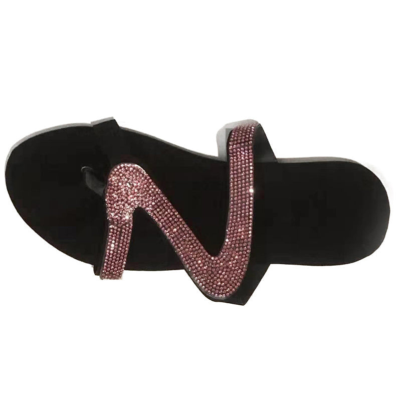 EB | Elegante Glitzer-Sandale für Damen : 2024 Edition
